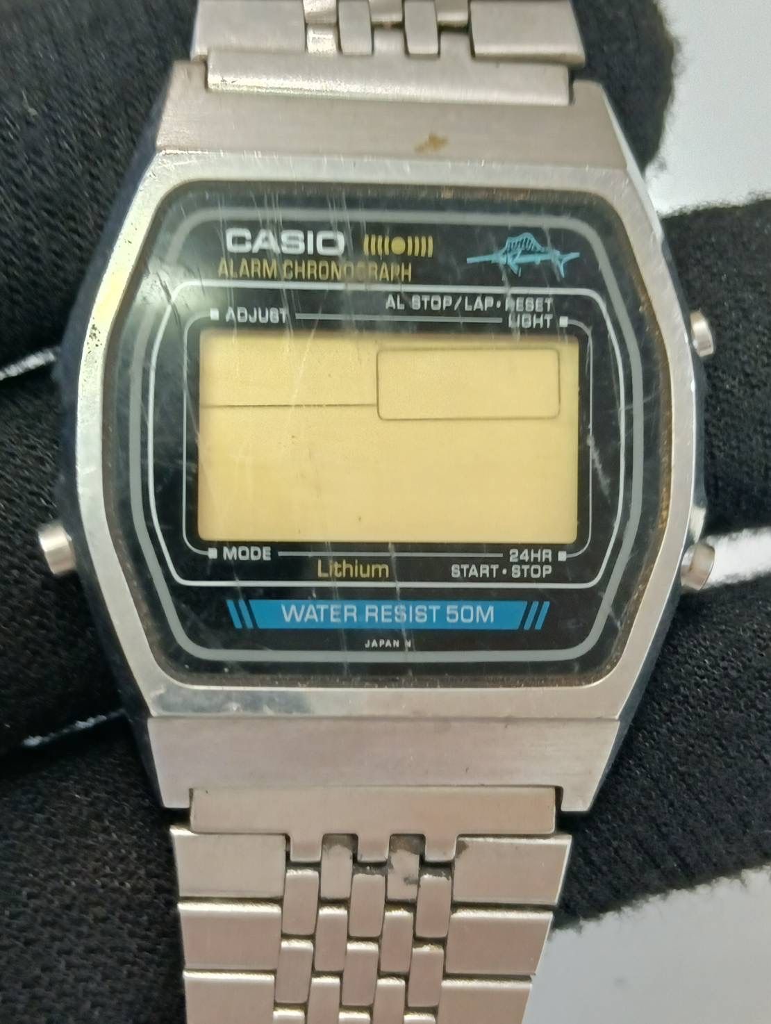 中古品】 CASIO カシオ W-35 カジキアラーム ヴィンテージ