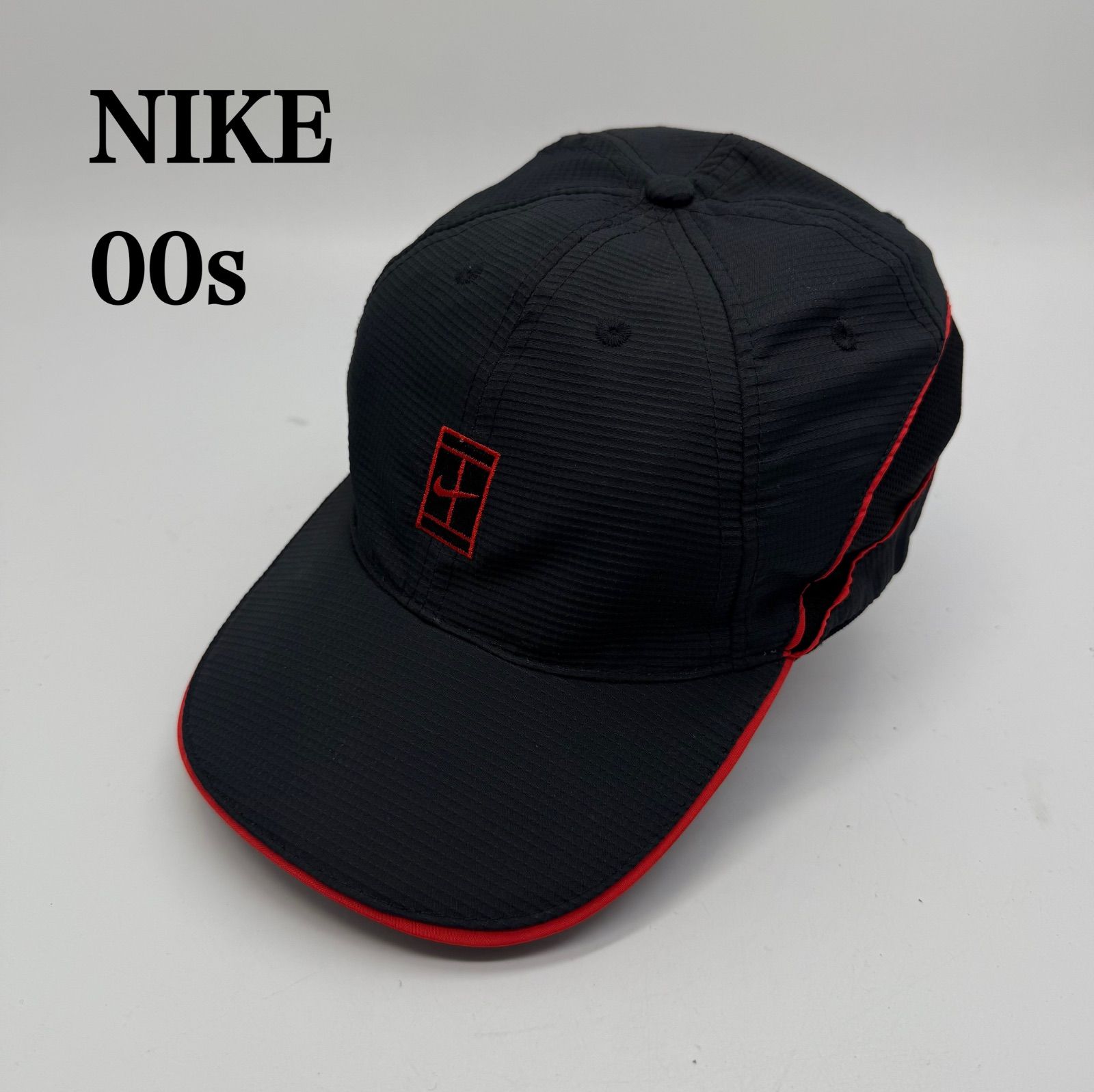 NIKE 00s 2006 archive tech tennis logo DRI CAP ナイキ