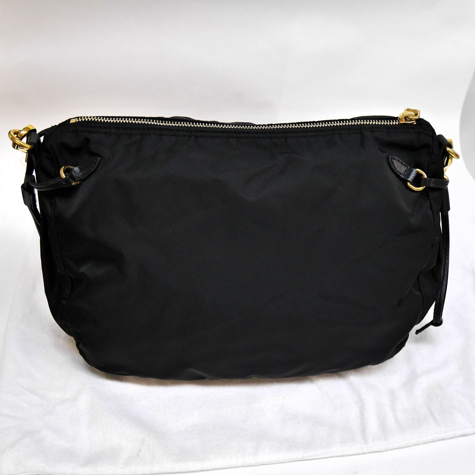 PRADA ブラック ナイロンバック 2way TESSUTO+SAFFIAN PRADA ブラック ナイロンバック 2way TESSUTO+SAFFIAN PRADA