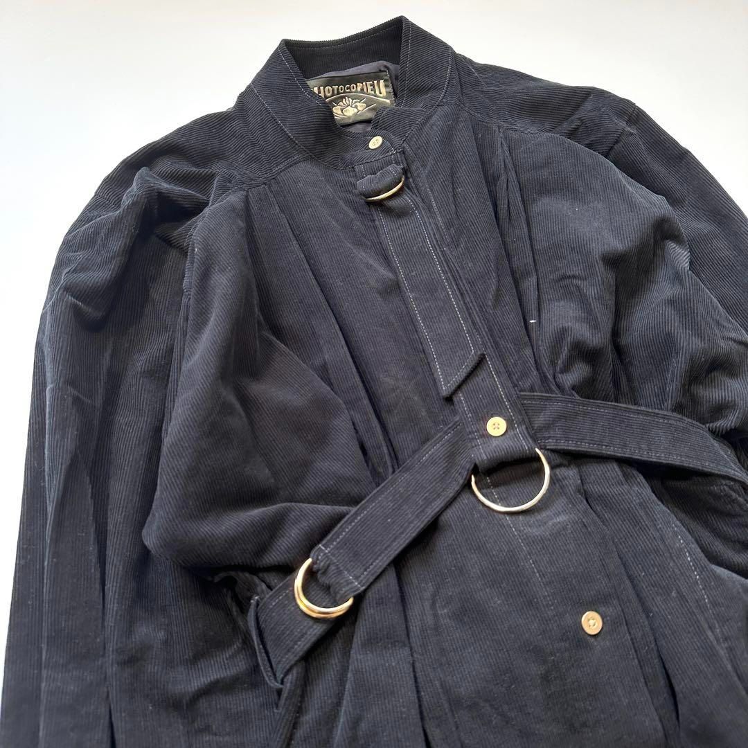 PHOTOCOPIEU コーデュロイベルテッド ワンピース バンド