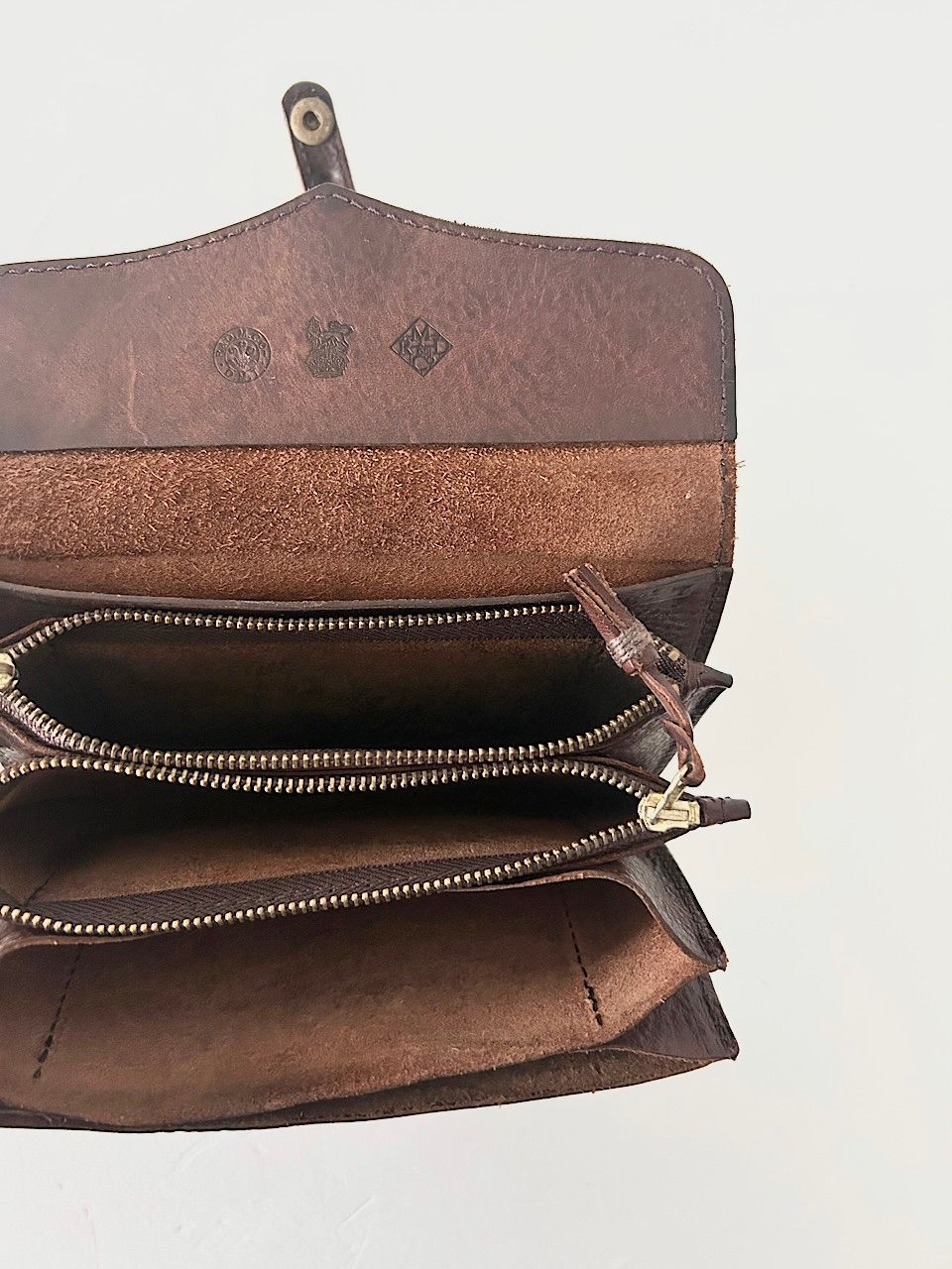 オールドマンズテーラー WALLET LARGE ブラウン - メルカリ
