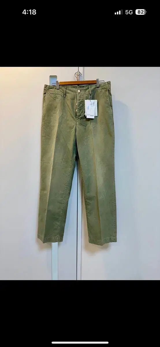 3 24ss VISVIM ビズビム フィールドパンツ ライトグリーン dmgd