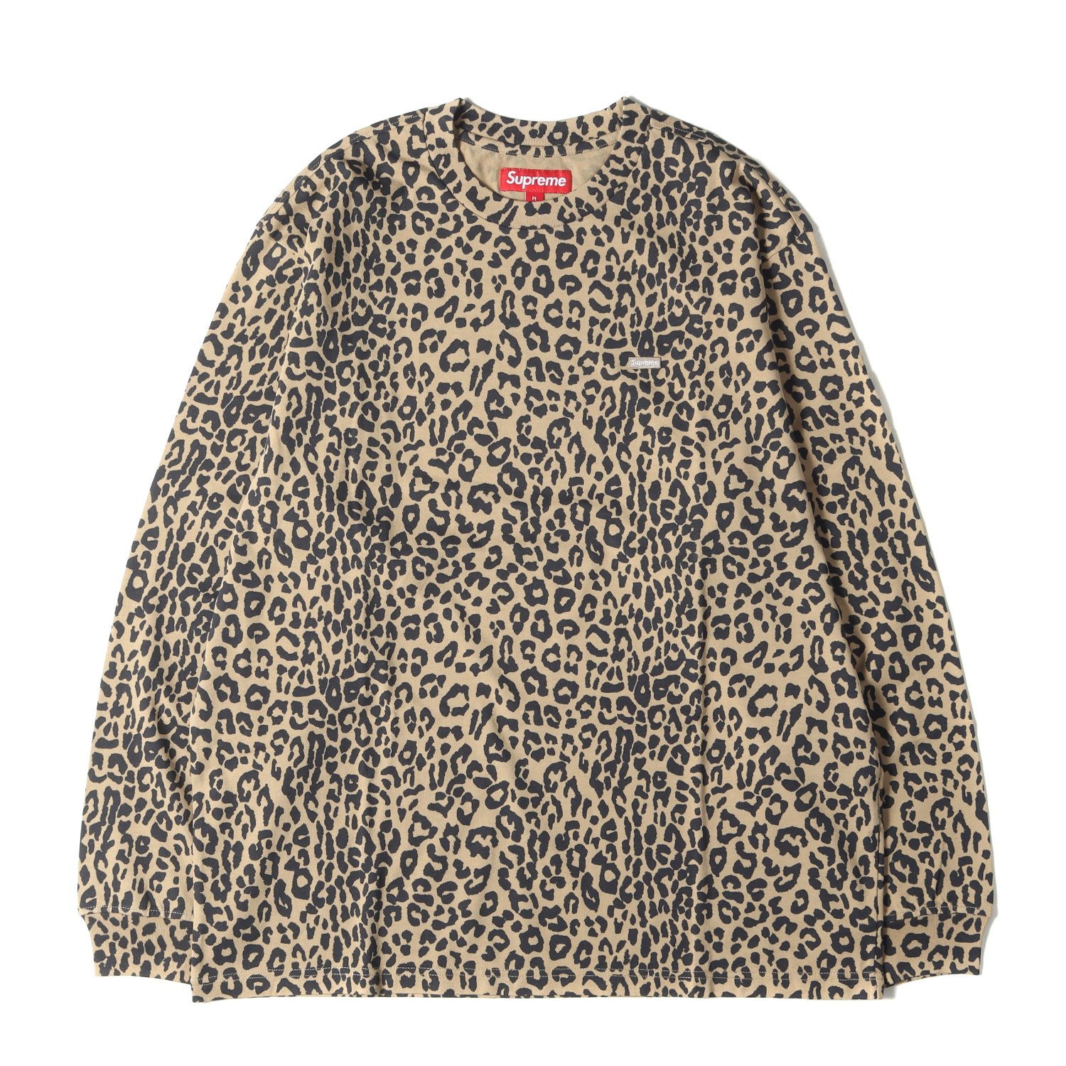 新品 Supreme シュプリーム Tシャツ サイズ:M 23AW スモール ボックスロゴ ロングスリーブTシャツ Small Box L/S Tee  Leopard / トップス 長袖 カットソー 総柄 レオパード 【メンズ】 - メルカリ