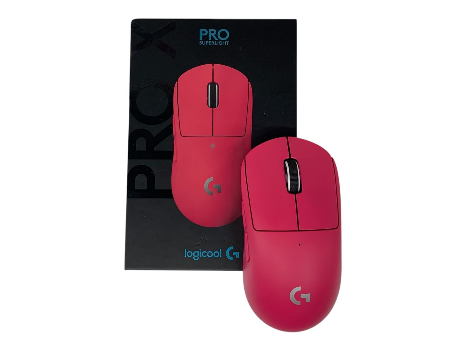 Logicool G PRO X SUPERLIGHT LIGHTSPEED 無線 HERO 25Kセンサー ワイヤレス充電対応 G-PPD-003WL-MG ピンク マゼンタ 国内正規品/025