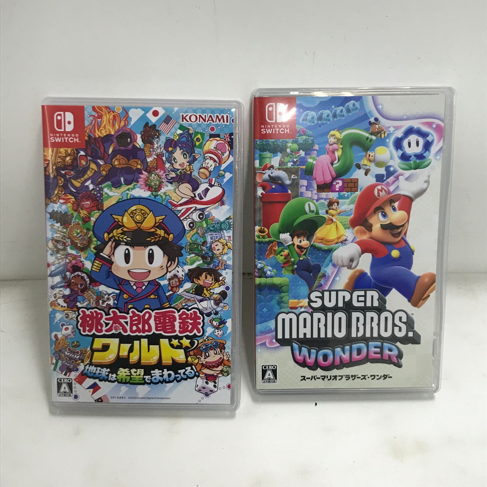 02m1693 Nintendo switch ソフト 2本セット まとめ売り 桃太郎電鉄 