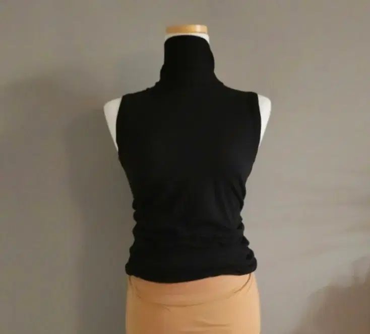 Rick Owens RICK OWENS リックオウエンス 黒 ノースリーブ トップス