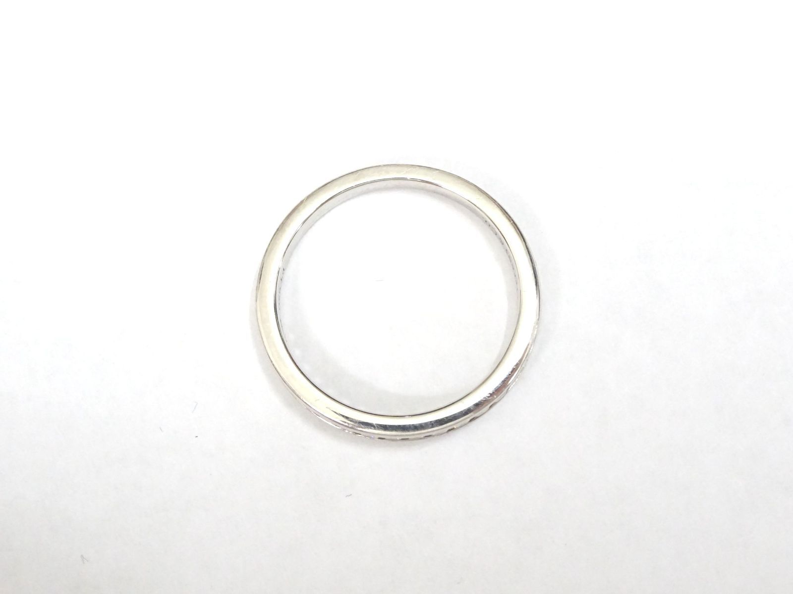 TIFFANY&Co. ティファニー PT950 プラチナ ハーフ エタニティ リング 