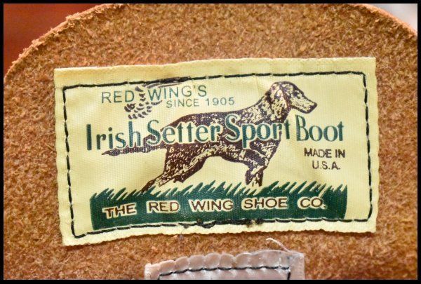 11D 箱付 美品 犬タグ復刻 19年】レッドウィング 8166 アイリッシュ