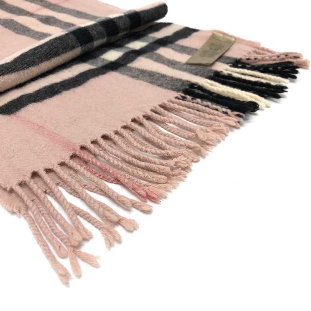 BURBERRY バーバリー マフラー ロゴ 3994133 カシミヤ - メルカリ