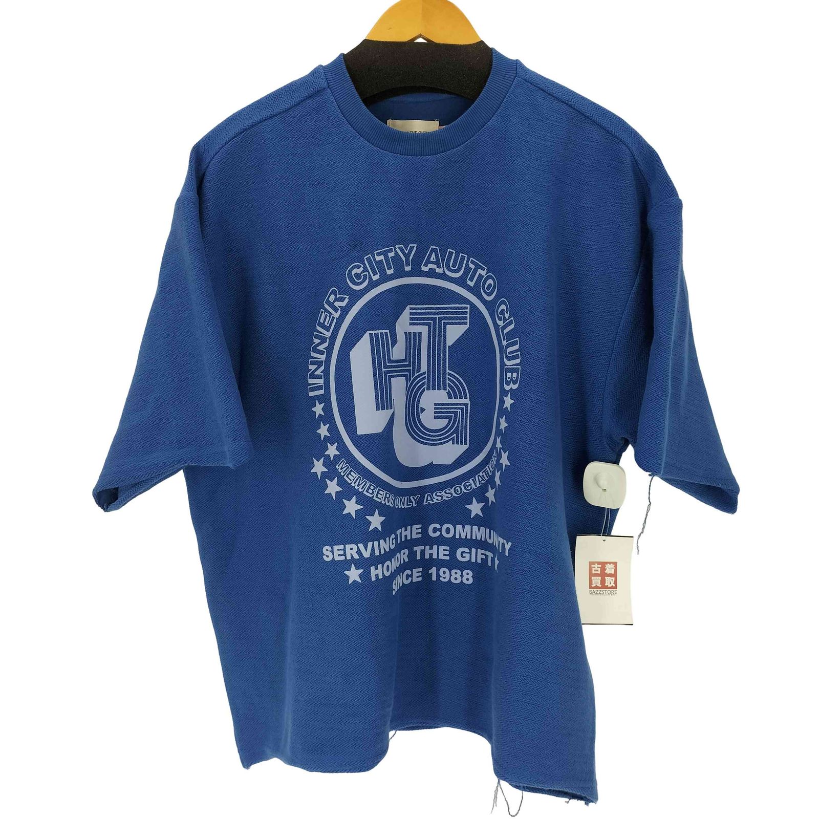 オナーザギフト HONOR the gift ASSOCIATION HERRINGBONE CREW メンズ JPN M