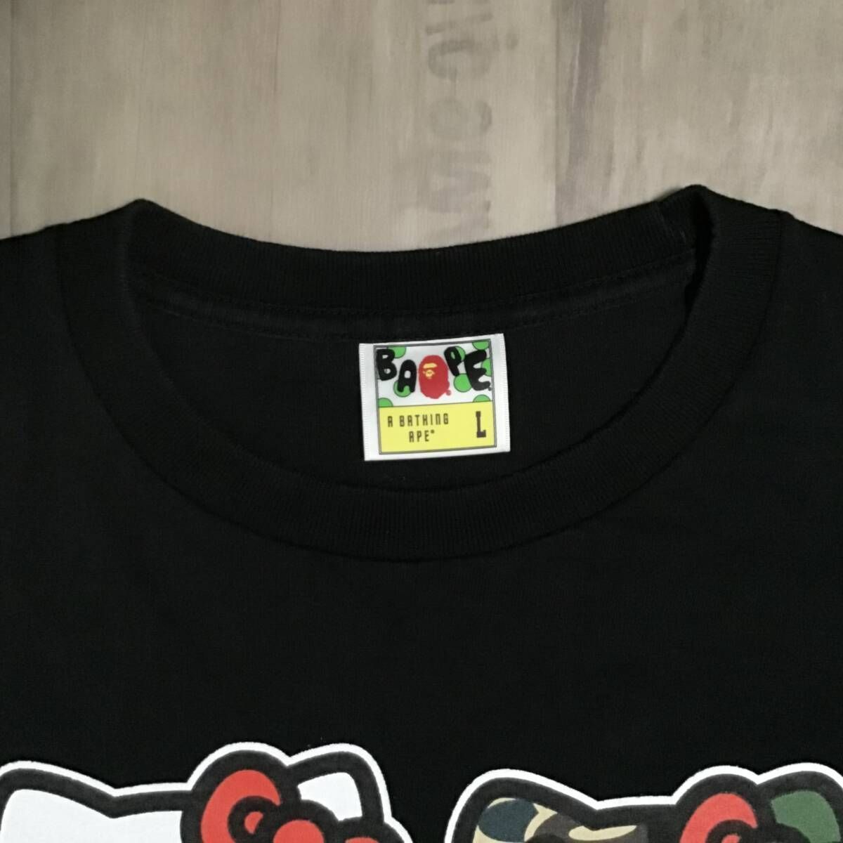 HELLO KITTY マイロ Tシャツ Lサイズ a bathing ape BAPE milo HELLO KITTY マイロ Tシャツ Lサイズ a bathing ape BAPE milo