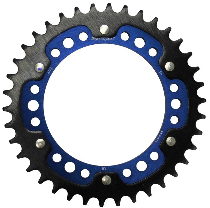 3営業日で発送 スーパースプロックス Supersprox SPX REAR STEALTH 498-38T BLU