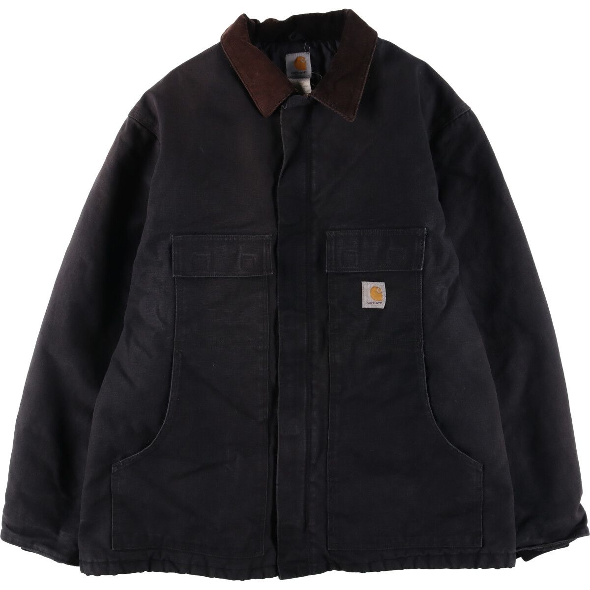 古着 カーハート Carhartt 中綿入り トラディショナルコート ダックワークジャケット メンズXL相当|eaa549070