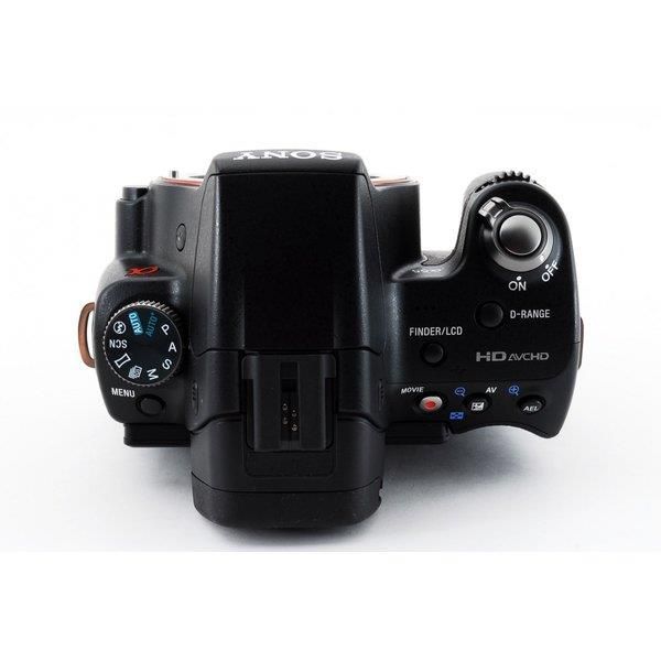 ソニー SONY α55 SLT-A55V ダブルズームセット 美品 SDカード