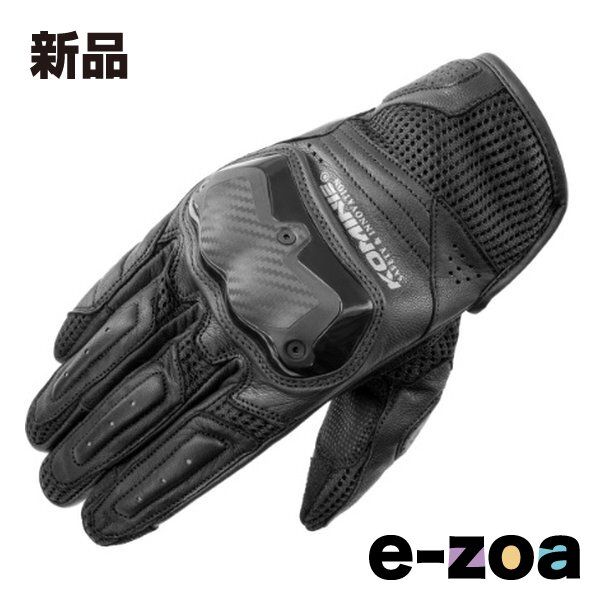 KOMINE コミネ ＧＫ－２６７ ショットガンメッシュグローブ ブラック Ｌサイズ 06-267|BK|L 2649398