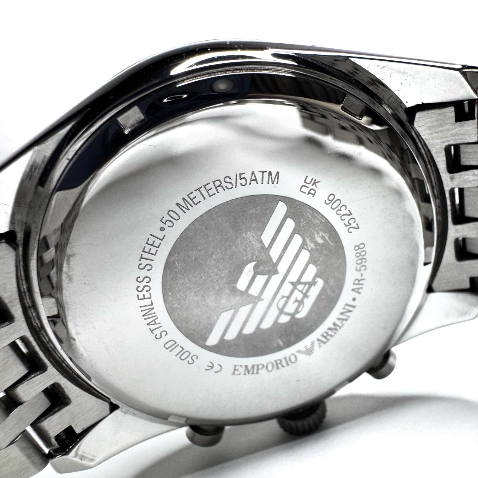 EMPORIO ARMANI エンポリオアルマーニ AR5988 メンズ 腕時計 クォーツ 