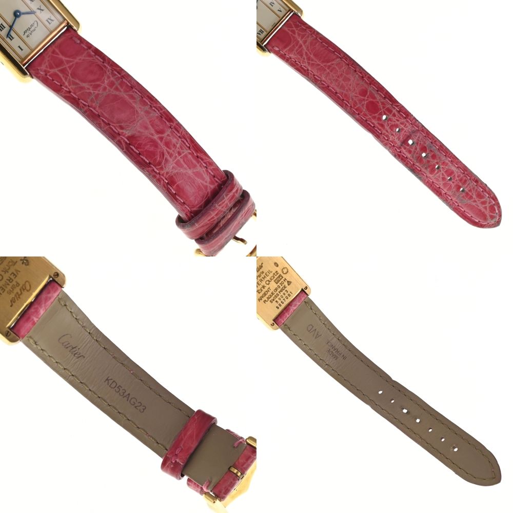 値下 カルティエ CARTIER 5057001 マストタンク ヴェルメイユ