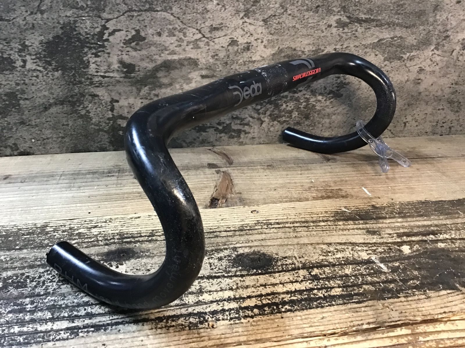 JH354 デダ DEDA SUPERLEGGERA カーボン ドロップハンドル Φ31.75mm エンド外-外420mm