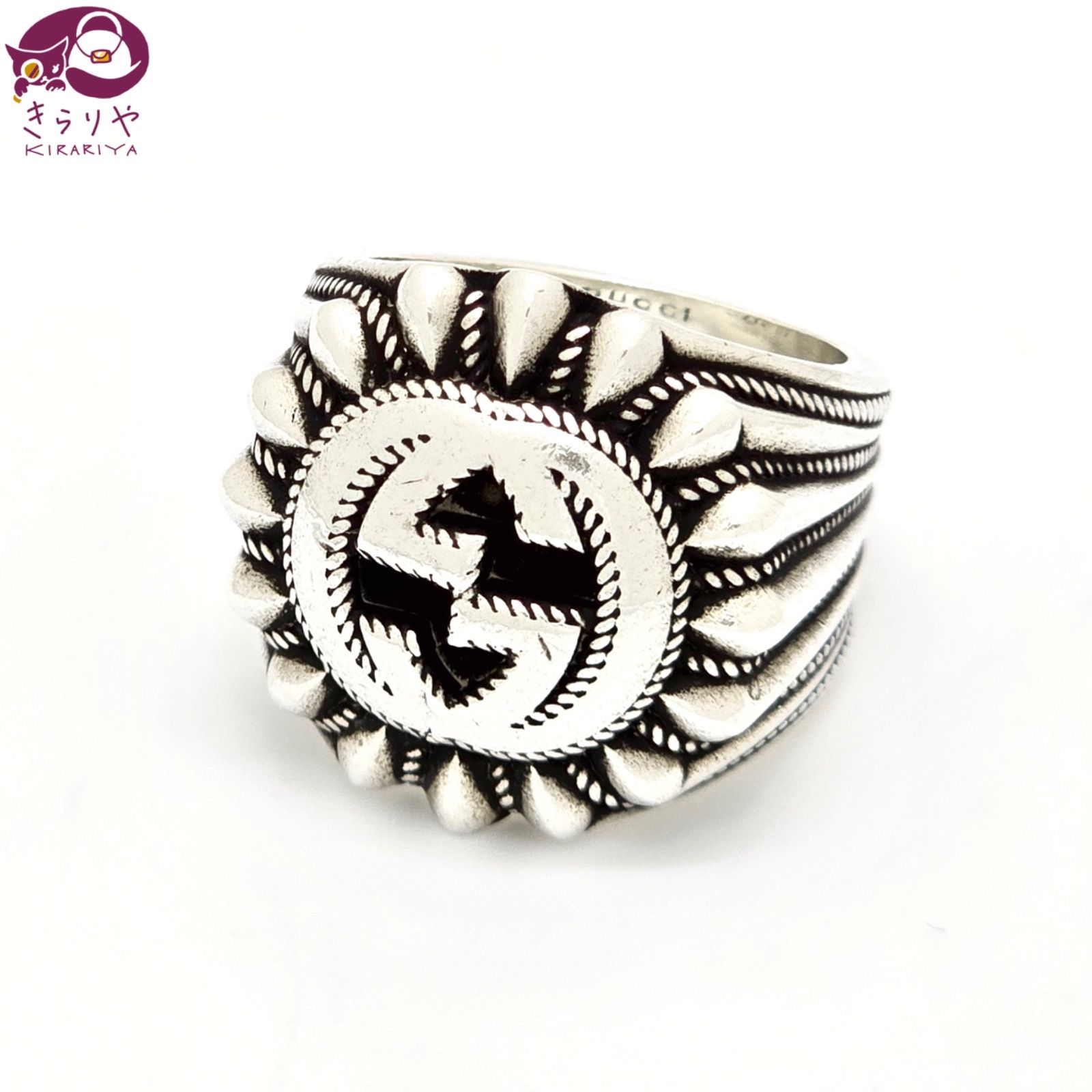 GUCCI グッチ インターロッキングG シグネット リング 10 約10号