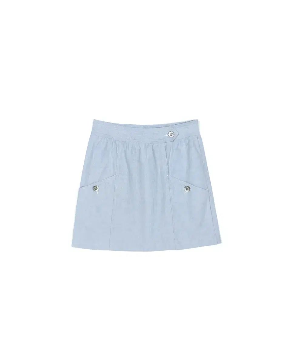 A P C cotton mini skirt
