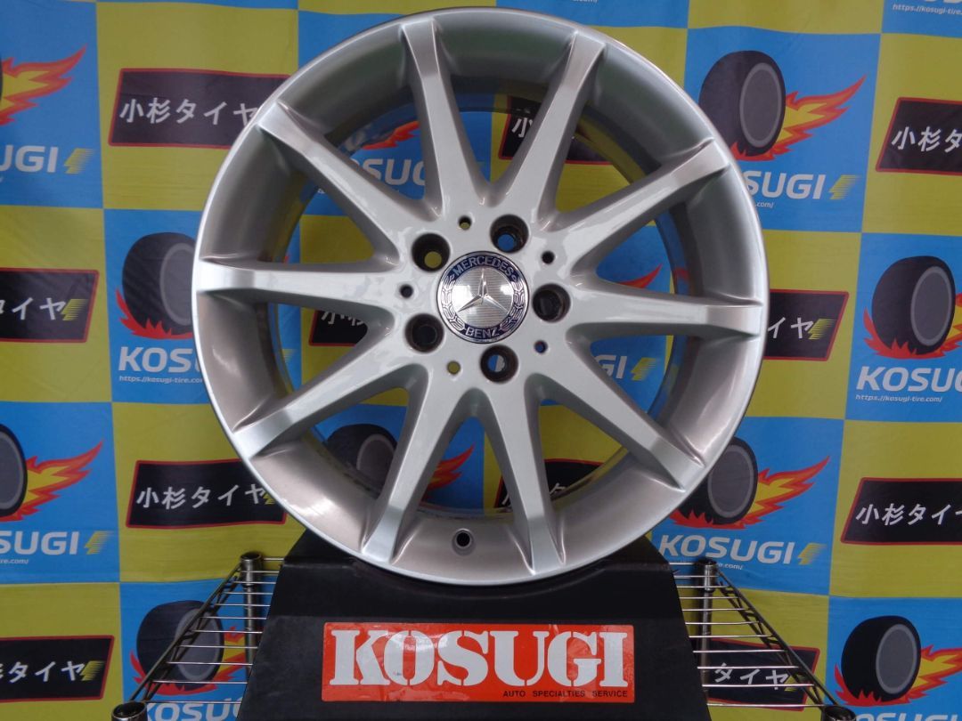 メルセデスベンツ　Bクラス　W245 純正ホイール　タイヤ付き メルセデスベンツ Bクラス W245 純正ホイール タイヤ付き