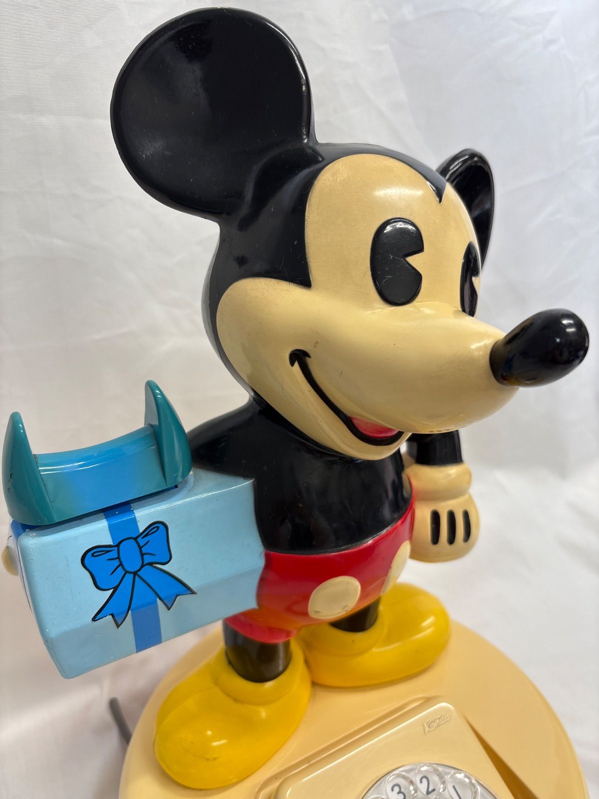 ヴィンテージ ミッキーマウス 電話機 インテリアフォン ダイヤル