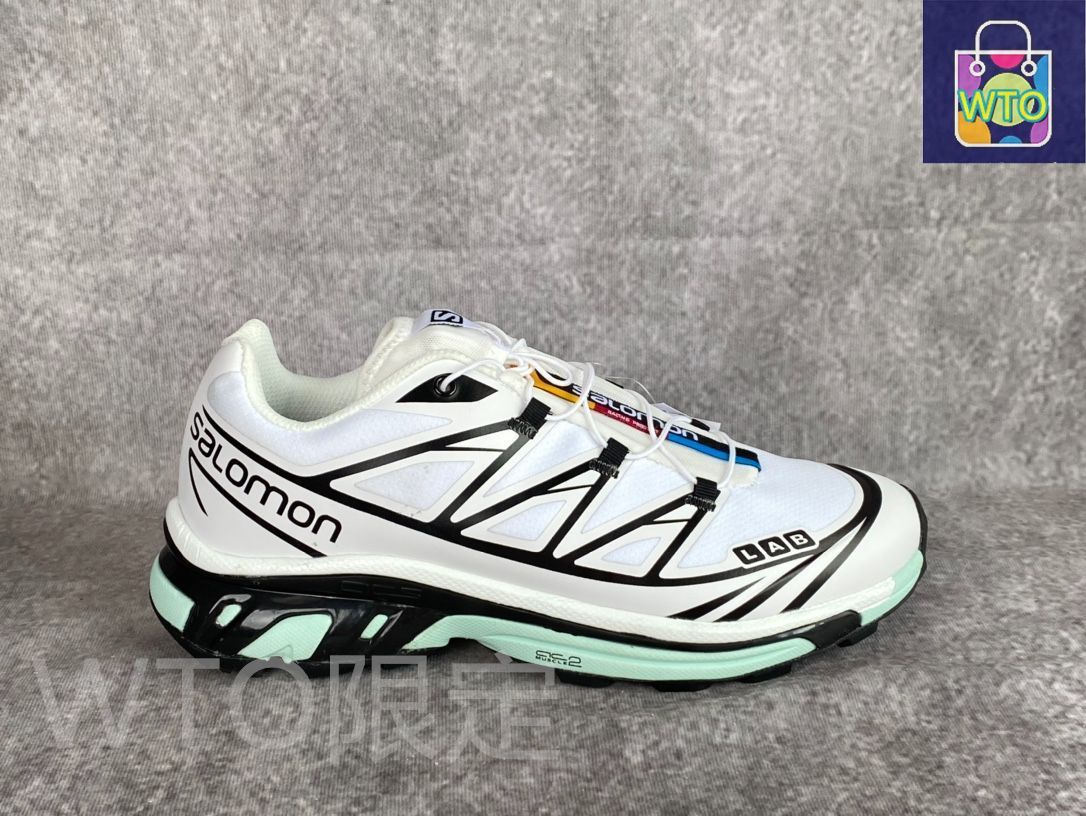 SALOMON サロモン XT-6 スニーカー ホワイト グリーン イエロー
