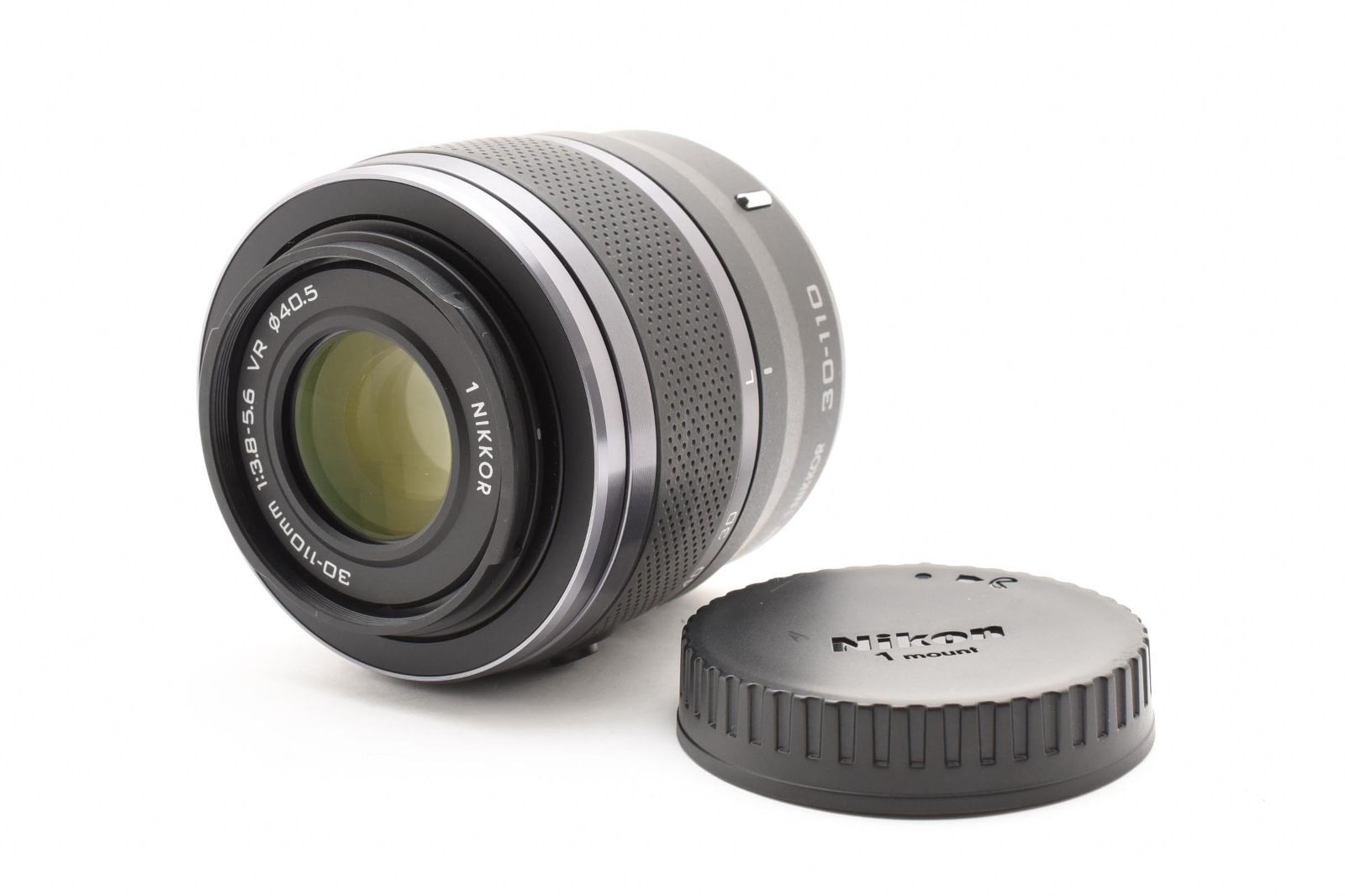 ☆美品☆Nikon ニコン 1 NIKKOR 30-110mm F3.8-5.6 VR ホワイト #169 : Nikon 30-110mm f⁄3.8-5.6 1 NIKKORレンズ⁄ホワイト