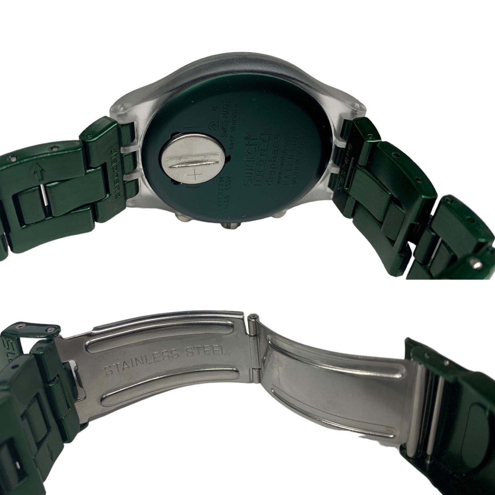 SWATCH (スウォッチ) アナログ腕時計 IRONY アイロニー diaphane 