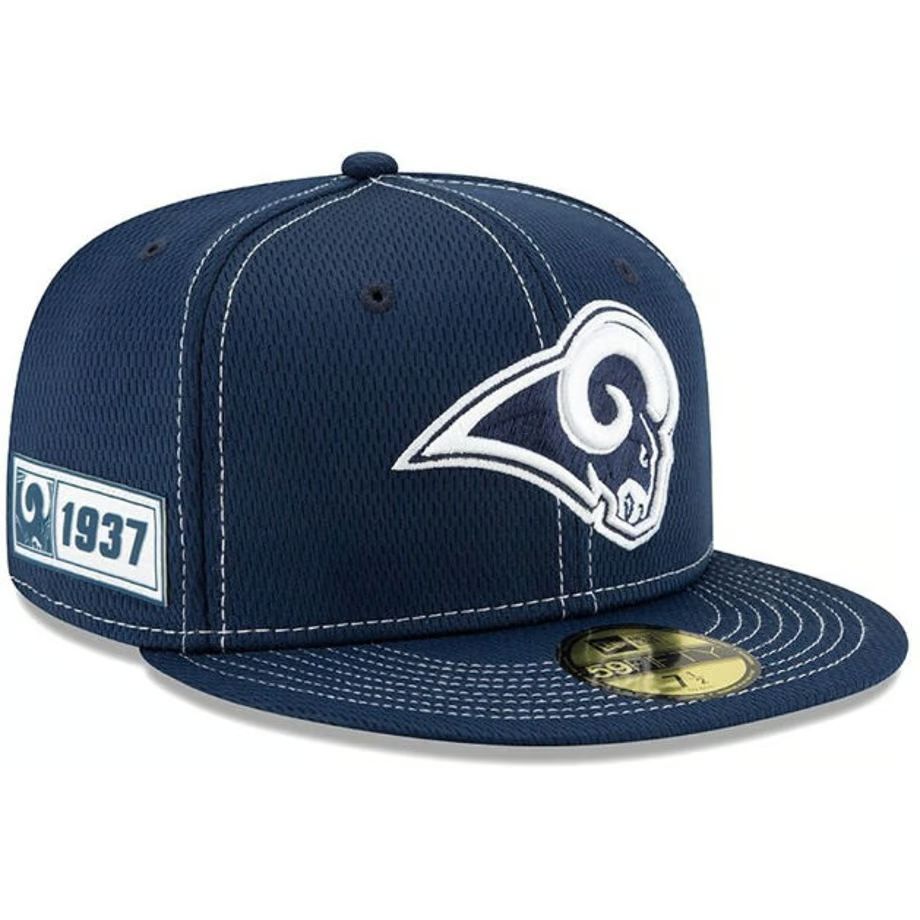 NFL 100周年記念 NEWERA ニューエラ LA ラムズ Rams ロサンゼルス 59Fifty キャップ Current