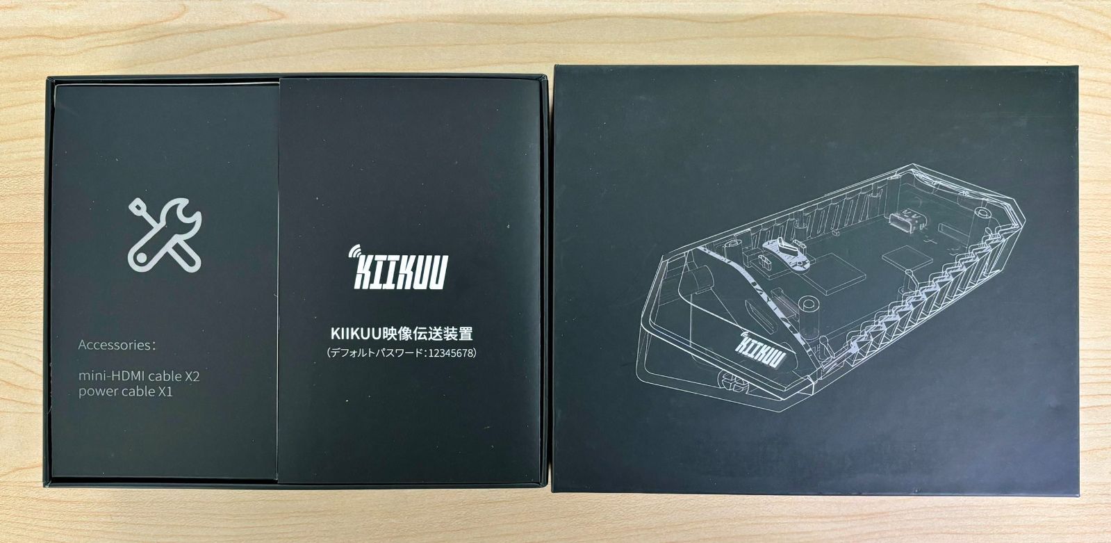 iOS/Android対応 超低遅延HDMI無線伝送デバイス「KIIKUU」 iOS/Android対応 超低遅延HDMI無線伝送デバイス「KIIKUU」