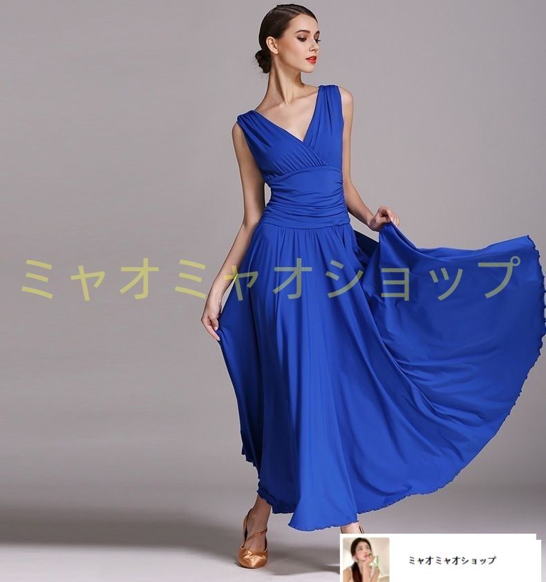 豪華ロングドレス ノースリーブ
