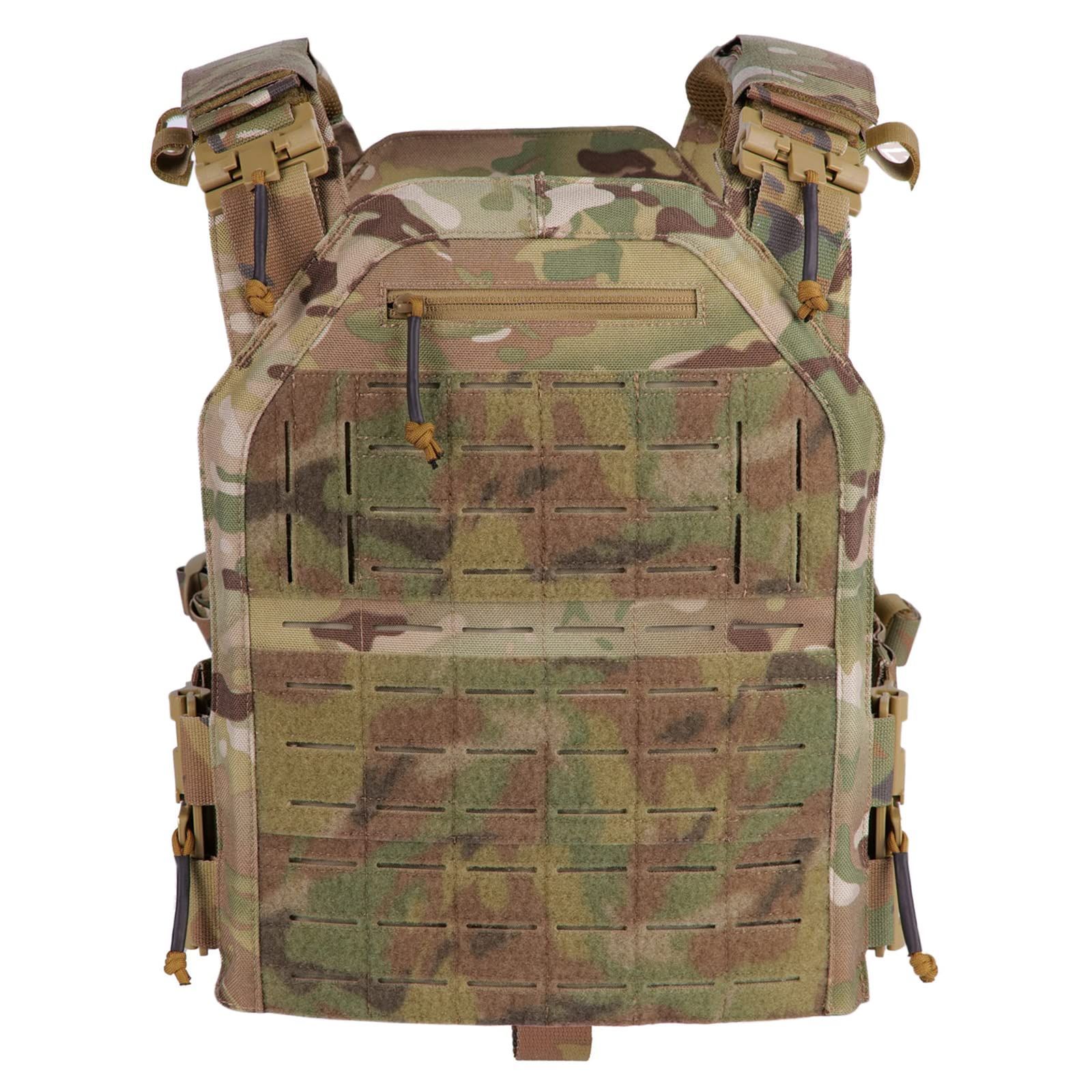 新品 [TWINFALCONS] プレートキャリア 軽量 タクティカルベスト サバイバルベスト MOLLE モール プレキャリ サイズ調整可  1000Dナイロン素材 レーザー切断 ROC - メルカリ