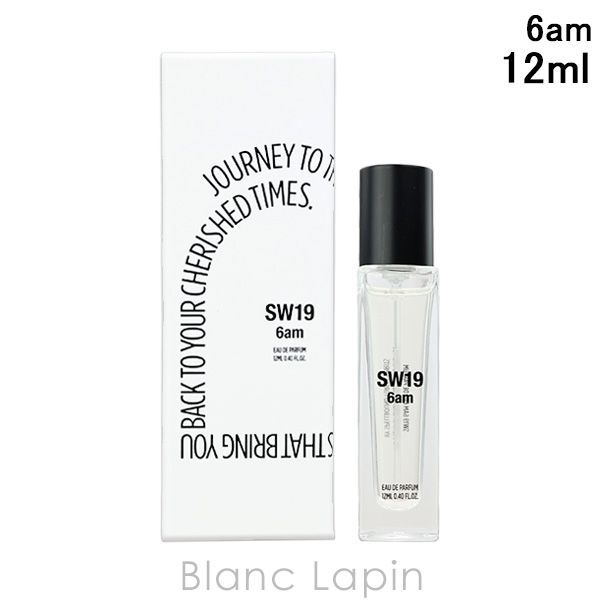 エスダブル19 SW19 6am EDP 12ml フレグランスユニセックス 香水