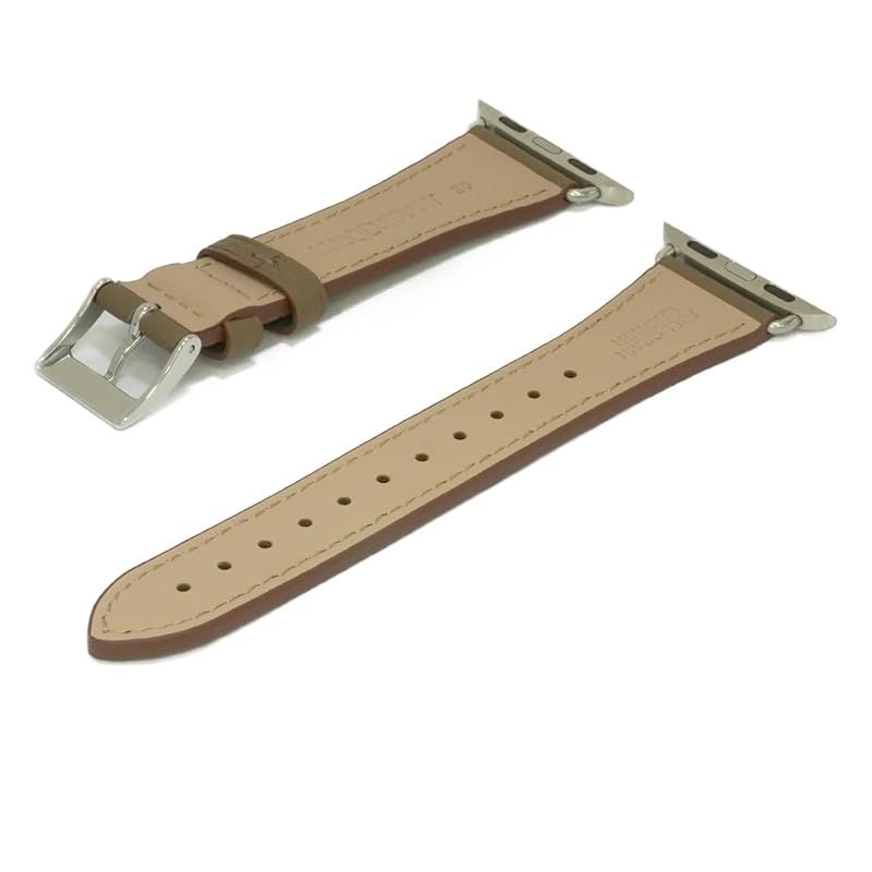 compatible with Apple Watch アップルウォッチ用 バンド ベルト シュリンクレザーベルト クロカラント KUROCURRANT 38mm 40mm 41mm 42mm用 Series11 10 9 8 7 6 5 4 3 1