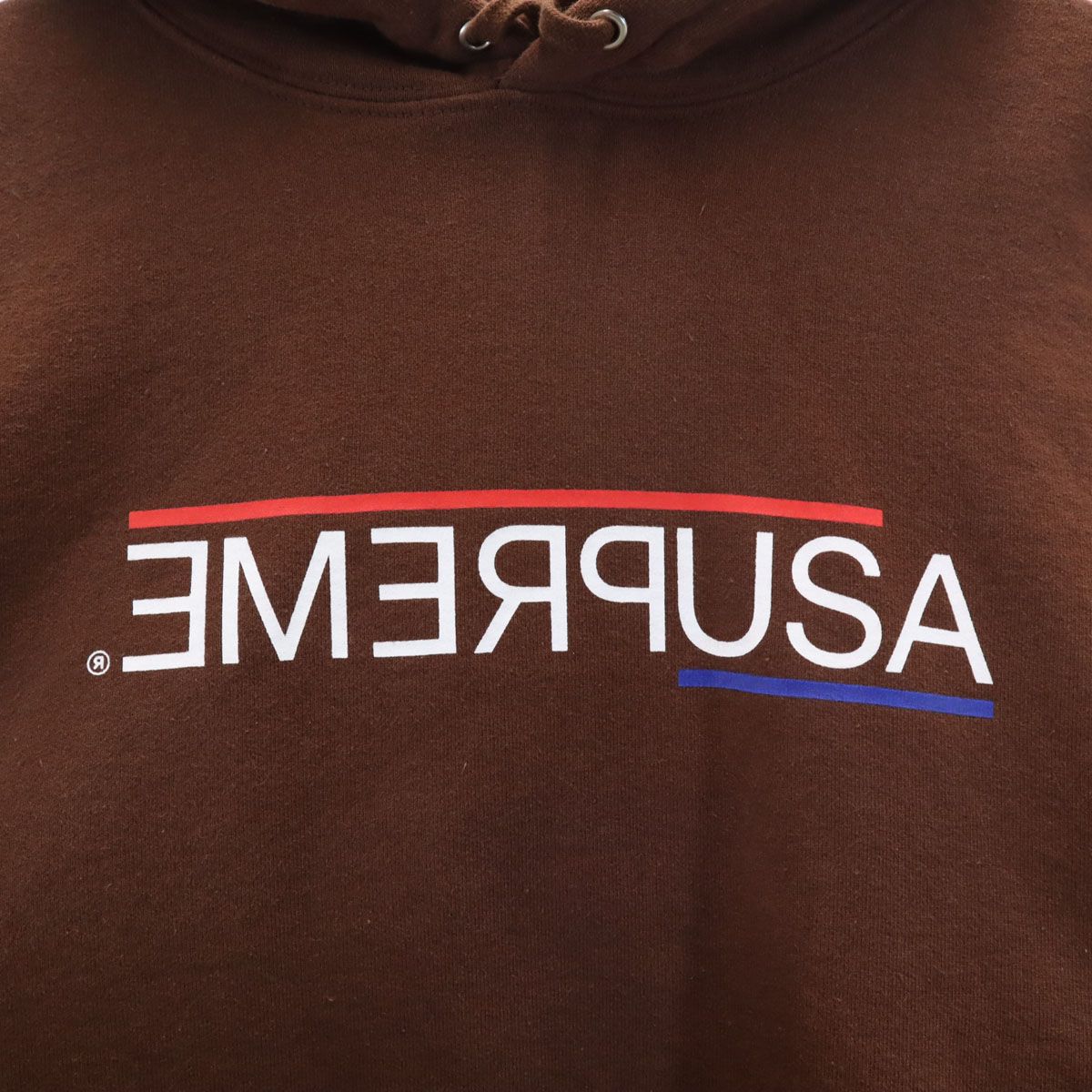 Supreme シュプリーム カナダ製 長袖 スウェットパーカー S ブラウン 裏起毛 メンズ Supreme シュプリーム カナダ製 長袖 スウェットパーカー S ブラウン