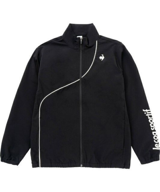 le coq sportif ルコック ヒートナビクロス スタンドジャケット ブラック XO QMMWJF21 BK | 衣類 服 ウエア トップス アウター ジャケット 保温 ソロテックス はっ水 ストレッチ性 光吸収発熱 スタン