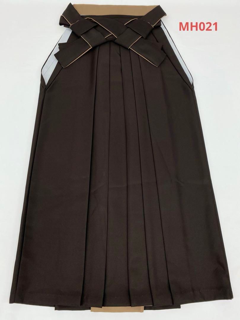 女袴 行燈袴 バイカラー ポリエステル 紐下95cm