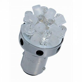M＆Hマツシマ 1個 12v BA15Sオレンジ 20LED スーパーワイドビーム L820S OR