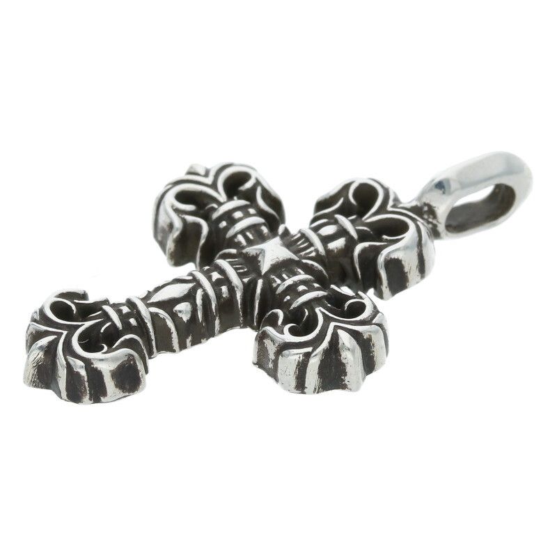 クロムハーツ CHARM タイニーフィリグリー チャーム シルバーネックレス クロムハーツ CHARM FILIGREE TINY P/DMND/タイニーフィリグリー