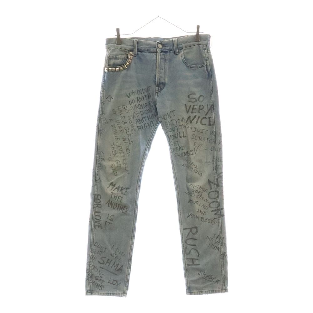 GUCCI (グッチ) 17SS Printed Chlorine Punk Jeans 452428 XR360