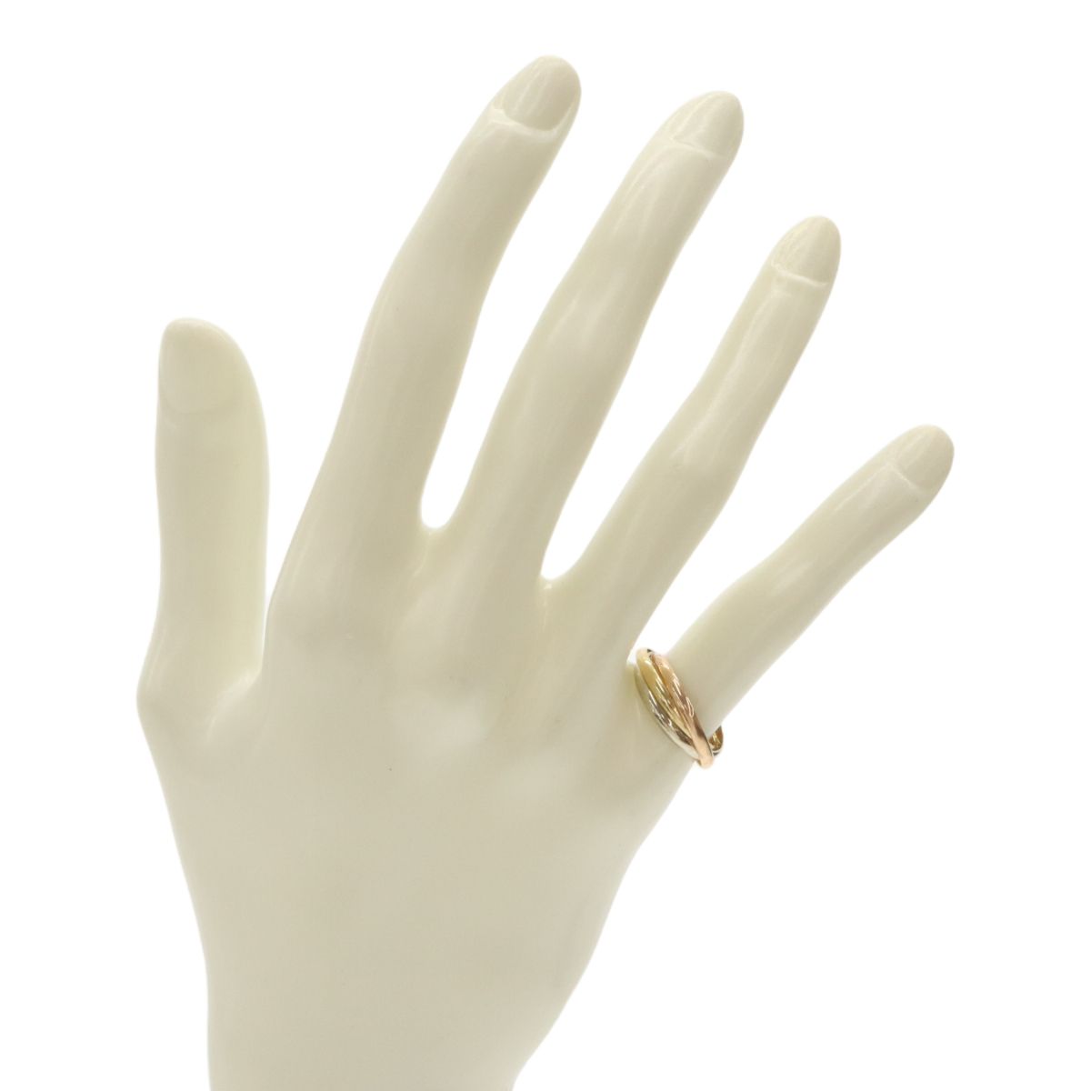 Cartier トリニティリング 750 K18 48号 楽天市場】カルティエ 指輪 レディース トリニティ リング 48号