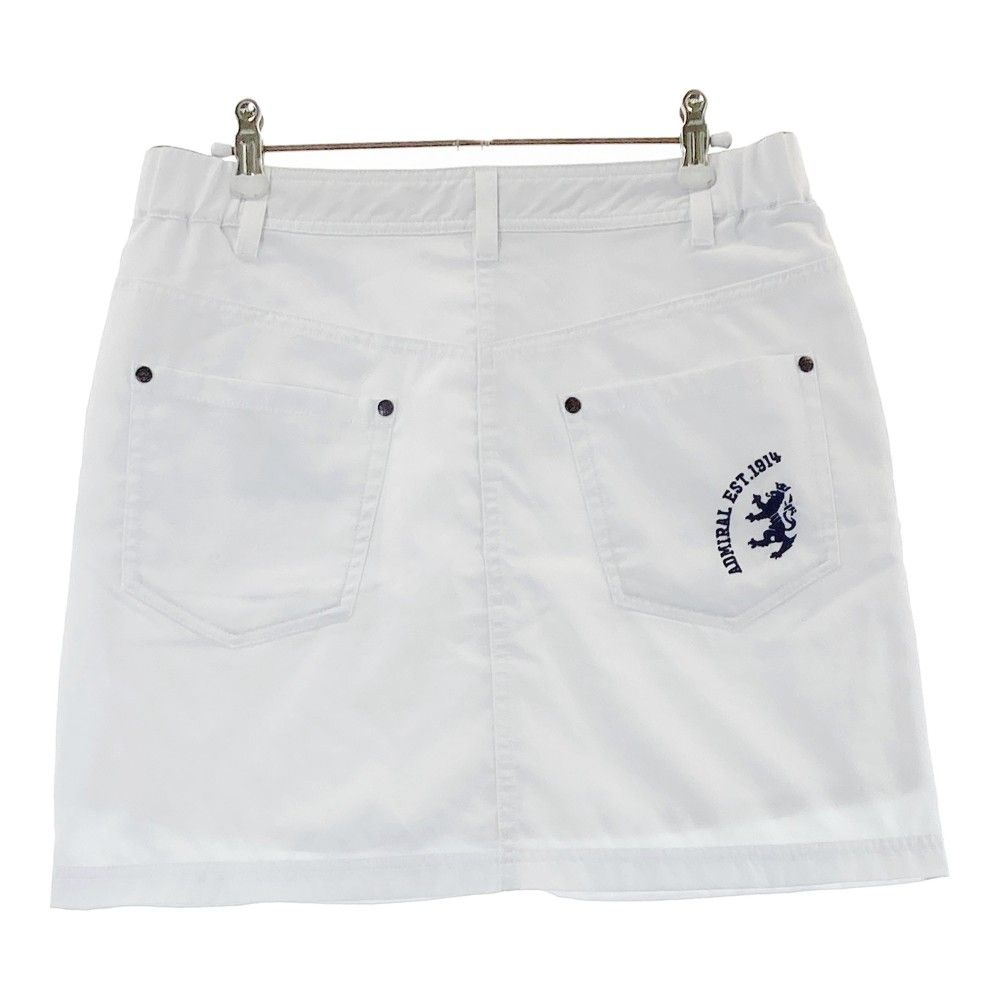 サイズ：L ADMIRAL アドミラル スカート 刺繍 ホワイト系