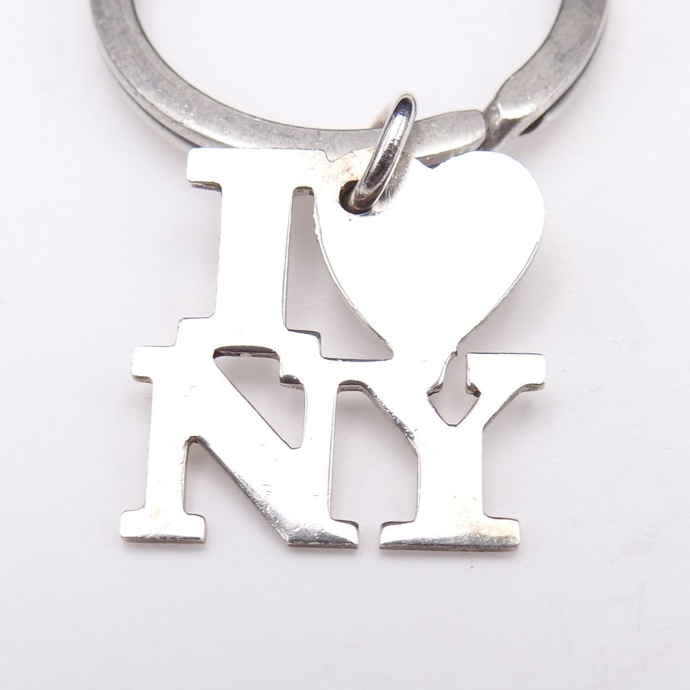 希少　TIFFANY&Co. キーリング シルバー I LOVE NY 希少 TIFFANY&CO. ティファニー ニューヨーク ブレスレット シルバー