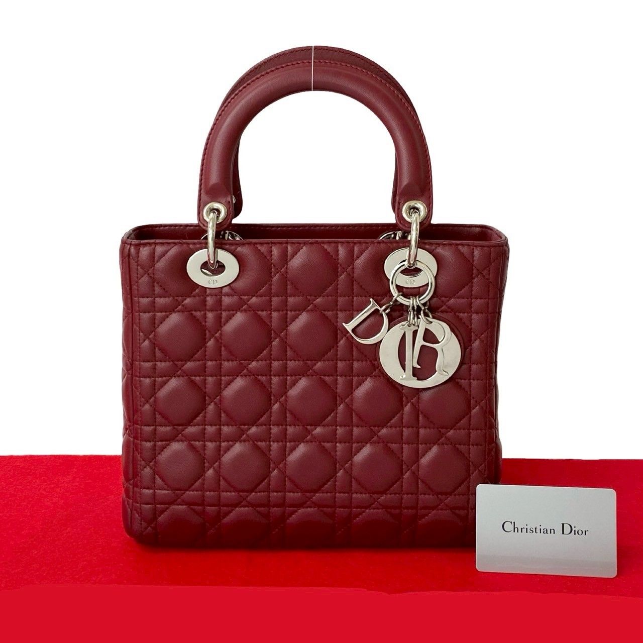 極 美品 Christian Dior クリスチャンディオール レディ