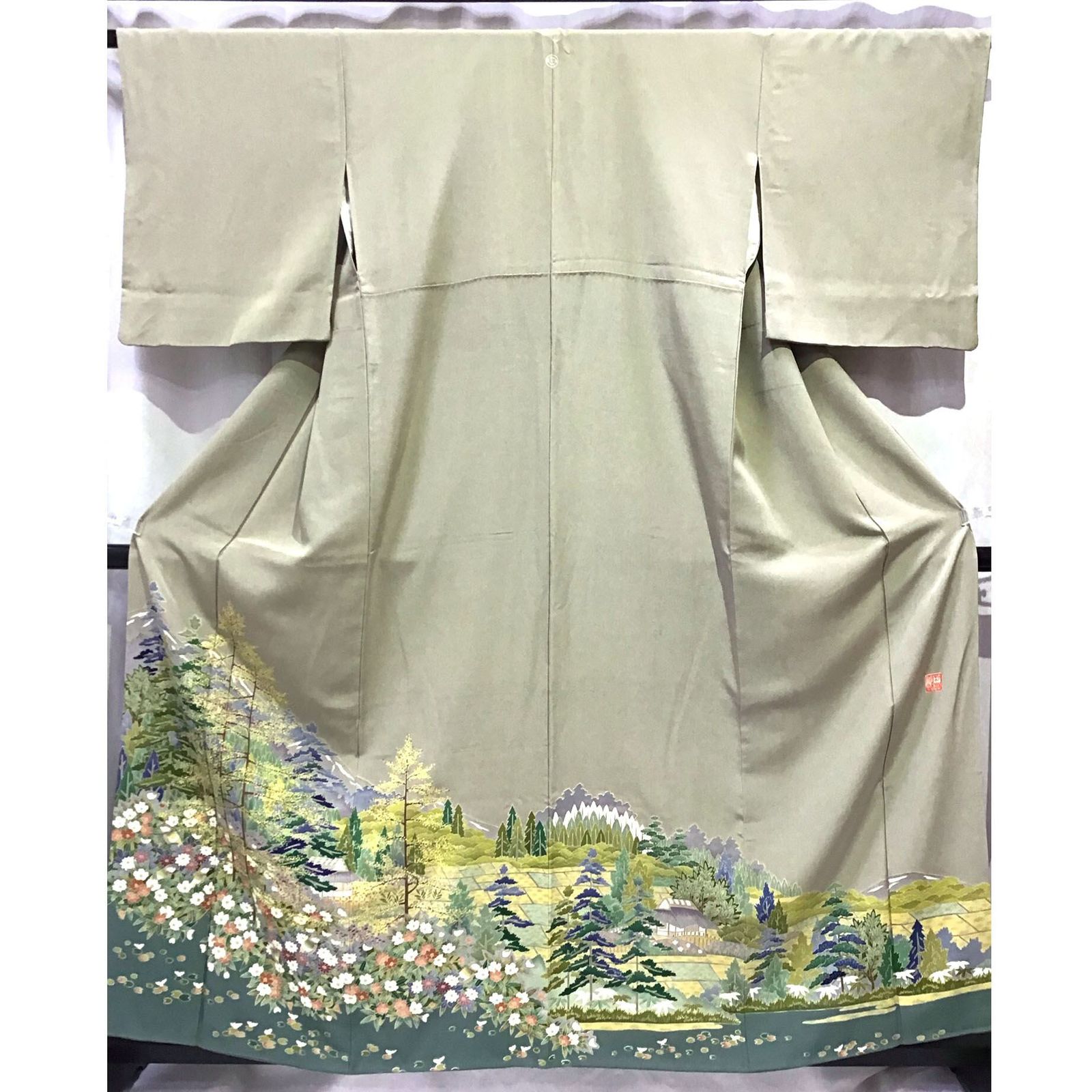着物 色留袖 加賀調 自然文様 正絹 一つ紋 No.200701-1254 梱包サイズ60
