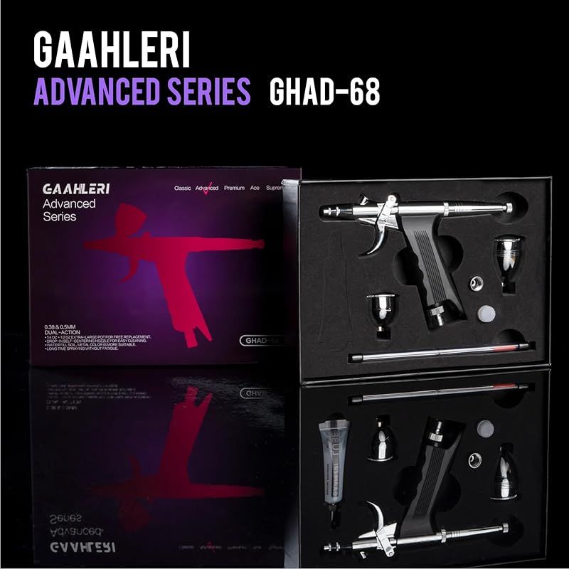 ★Gaahleri エアブラシ ダブルアクション トリガータイプ Gaahleri エアブラシダブルアクション トリガータイプ Advanced