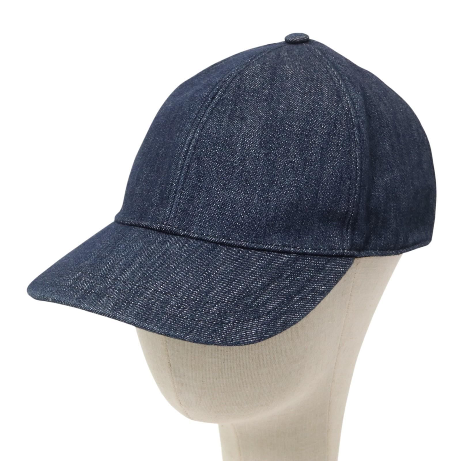 PRADA（プラダ） デニム ベースボールキャップ＊ - メルカリ