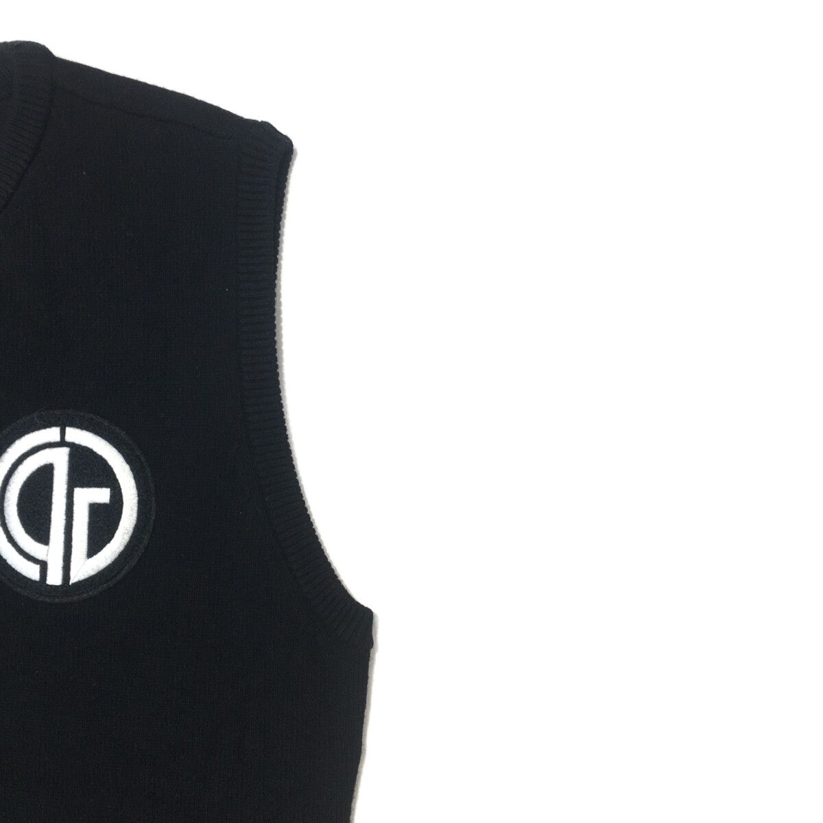 CPG GOLF ブラックベスト 中古 レディース シーピージーゴルフ CPG GOLF ベスト LL 黒