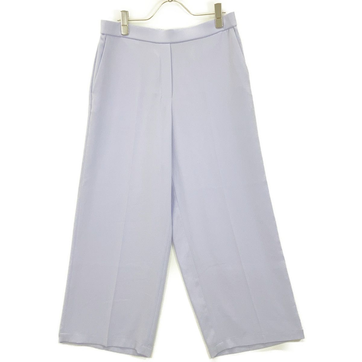 Theory セオリー 24SS 01-4206409 ﾊﾟｰﾌﾟﾙ ﾊﾟｳﾀﾞｰｸﾚｰﾌﾟ ﾘﾗｯｸｽｽﾄﾚｰﾄﾊﾟﾝﾂ 8